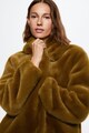 Mango Chilly bő fazonú műszőrme kabát női