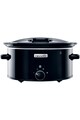 Crock-Pot Slow Cooker  , 5.7 L Manual, cu capac retractabil, 3 setari de gatit, Negru Femei