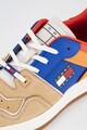 Tommy Jeans Pantofi sport din piele nabuc cu detaliu logo Barbati