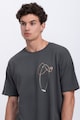 KAFT Унисекс тениска Plabo с абстрактна шарка Мъже