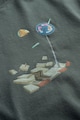 KAFT Унисекс тениска с фигурална щампа Мъже