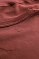 KAFT Kerek nyakú uniszex pulóver bordázott részletekkel női