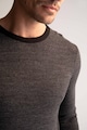 DeFacto Szűk fazonú pulóver kontrasztos részletekkel férfi