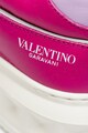 Valentino Garavani Кожени спортни обувки с перфорации Жени
