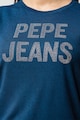 Pepe Jeans London Tricou cu strasuri Niko Femei