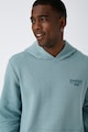 KOTON Kapucnis pulóver feliratos mintával férfi