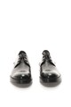 CALVIN KLEIN Черни кожени обувки с връзки Мъже