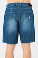 GUESS Pantaloni scurti de denim cu croiala dreapta si buzunare Barbati