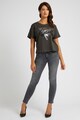 GUESS Blugi skinny cu aspect decolorat Curve X Femei