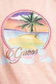 GUESS Tricou slim fit cu aplicatii cu margele Femei