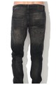 Jack & Jones Jeansi slim fit negri cu aspect decolorat Glenn Barbati