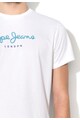 Pepe Jeans London Tricou cu logo pe partea din fata Eggo Barbati