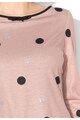Rinascimento Rochie roz prafuit cu buline tricotata fin Femei