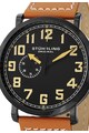 Stuhrling Часовник Monterey L в кафяво и черно Мъже