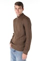 COLIN'S Пуловер с плетка осморка и ниска яка Мъже