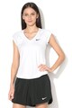 Nike Tricou cu decolteu in V, pentru tenis Dri-Fit Femei