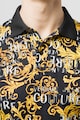 Versace Jeans Couture Galléros póló logómintával férfi