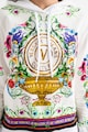 Versace Jeans Couture Десенирано худи с връзки Жени