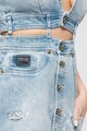 Versace Jeans Couture Farmerruha kivágott részlettel a derékrészen női
