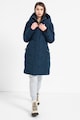 Geo Norway Djamila kapucnis bélelt télikabát steppelt dizájnnal női