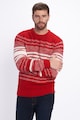 KVL by KENVELO Раиран пуловер с вълна Мъже