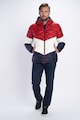 Lee Cooper Олекотено късо зимно яке с дизайн с цветен блок Мъже