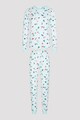 Penti Pijama cu decolteu la baza gatului si model cu tematica de Craciun Femei