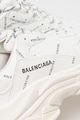 Balenciaga Pantofi sport de piele ecologica cu imprimeu Triple S Barbati