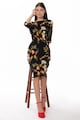 Couture de Marie Lise virágmintás szűkített ruha női