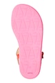 Camper Sandale din piele cu aplicatii cu model flamingo TWS 27435 Fete