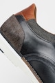 Bullboxer Pantofi sport din piele si material textil Barbati
