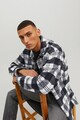 Jack & Jones Ollie bő fazonú könnyű kockás dzseki férfi