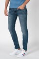 Pepe Jeans London Blugi slim fit cu aspect decolorat Hatch Barbati