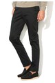 NEW LOOK Pantaloni chino eleganti negri Smart Barbati