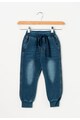 Zee Lane Kids Pantaloni jogger albastri cu aspect de denim Baieti