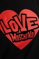 Love Moschino Суитшърт с лого и модал Жени