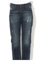 Diesel Jeansi bleumarin regular fit cu aspect uzat Reen Femei