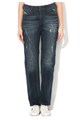 Diesel Jeansi bleumarin regular fit cu aspect uzat Reen Femei