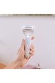 Panasonic Epilator  , Wet & Dry, Cordless, 2discuri & 60 pensete, Senzor presiune, Discuri duble, Cap flexibil si pivotant la 90°, 3 viteze, Alb/Roz Femei