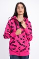 Timeout Cipzáros bélelt pulóver kapucnival női