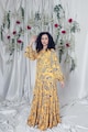 Muna Дълга рокля Amelia с индийска и флорална шарка Жени