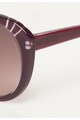 Alexander Mcqueen Ochelari de soare violet pruna inchis Femei