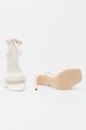 GUESS Sandale din piele ecologica cu aspect impletit Femei