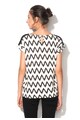 Denim Hunter Tricou cu imprimeu zig-zag Femei