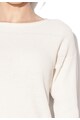 Esprit Pulover alb fildes cu model perforat Femei