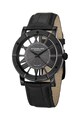 Stuhrling Ceas negru Winchester Barbati