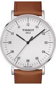 Tissot Часовник Everytime в сребристо и канеленокафяво Мъже