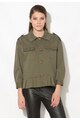 Zee Lane Collection Jacheta verde militar Femei