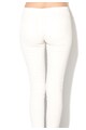 French Connection Pantaloni albi reiati cu imprimeu piele de sarpe Femei