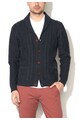 Jack & Jones Cardigan bleumarin cu guler sal John Barbati